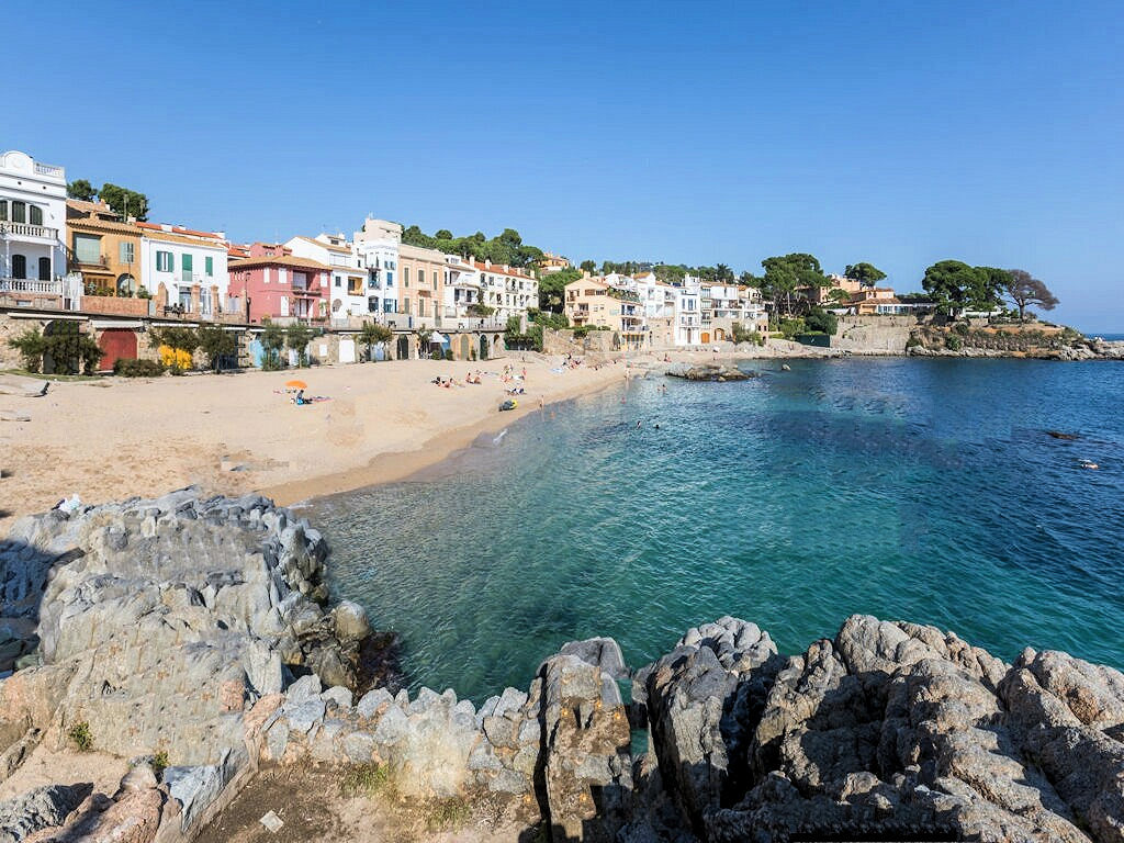 Vacaciones familiares en una casa de vacaciones en Calella de Palafrugell