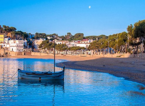 Uralub an der Costa Brava in Llafranc Spanien