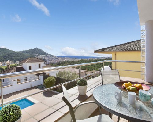 Spanien Ferienhaus privater Pool Costa Brava Blanes