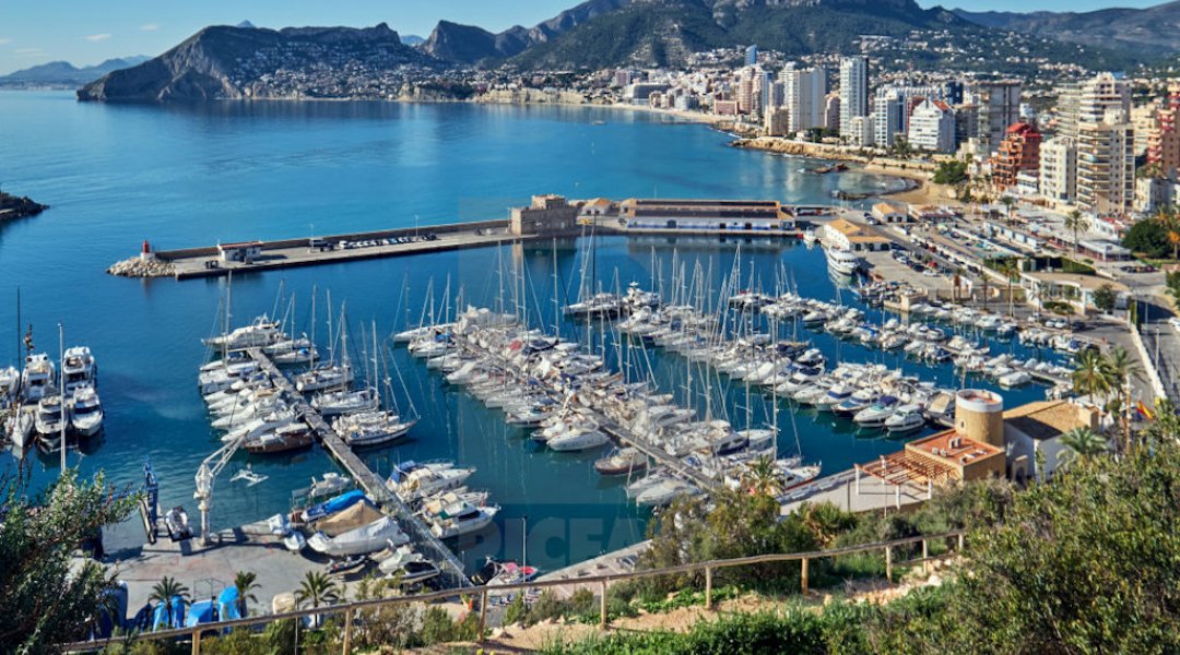 Spanien, Ferien in Calpe an der Costa Blanca