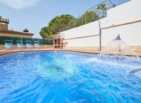 Spanien Ferienhaus privater Pool Costa Brava Blanes