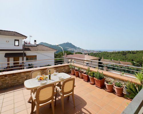 Spanien Ferienhaus privater Pool Costa Brava Blanes