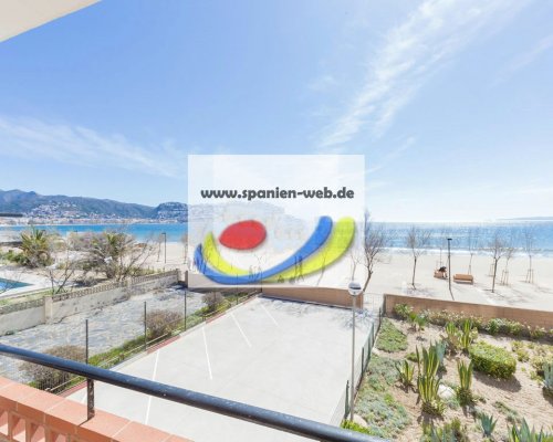 Ferienwohnung am Strand an der Costa Brava