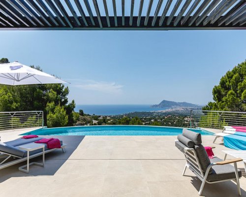 Spanien Luxus Ferienhaus Altea Costa Blanca mieten