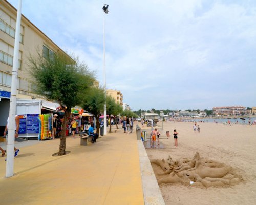 Ferienwohnung am Strand der Costa Brava