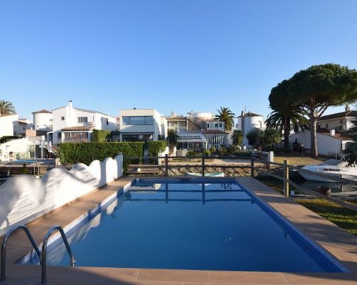 Ferienhaus Empuriabrava mieten - am Kanal - privater Pool