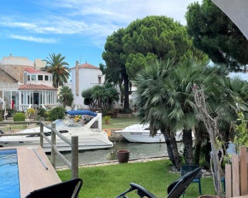 Ferienhaus Empuriabrava mieten - am Kanal - privater Pool