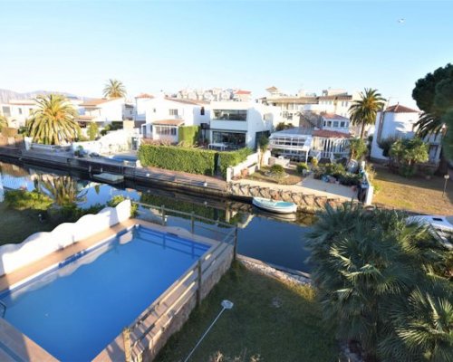 Ferienhaus Empuriabrava mieten - am Kanal - privater Pool