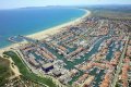 Vacances à Empuriabrava au bord du canal